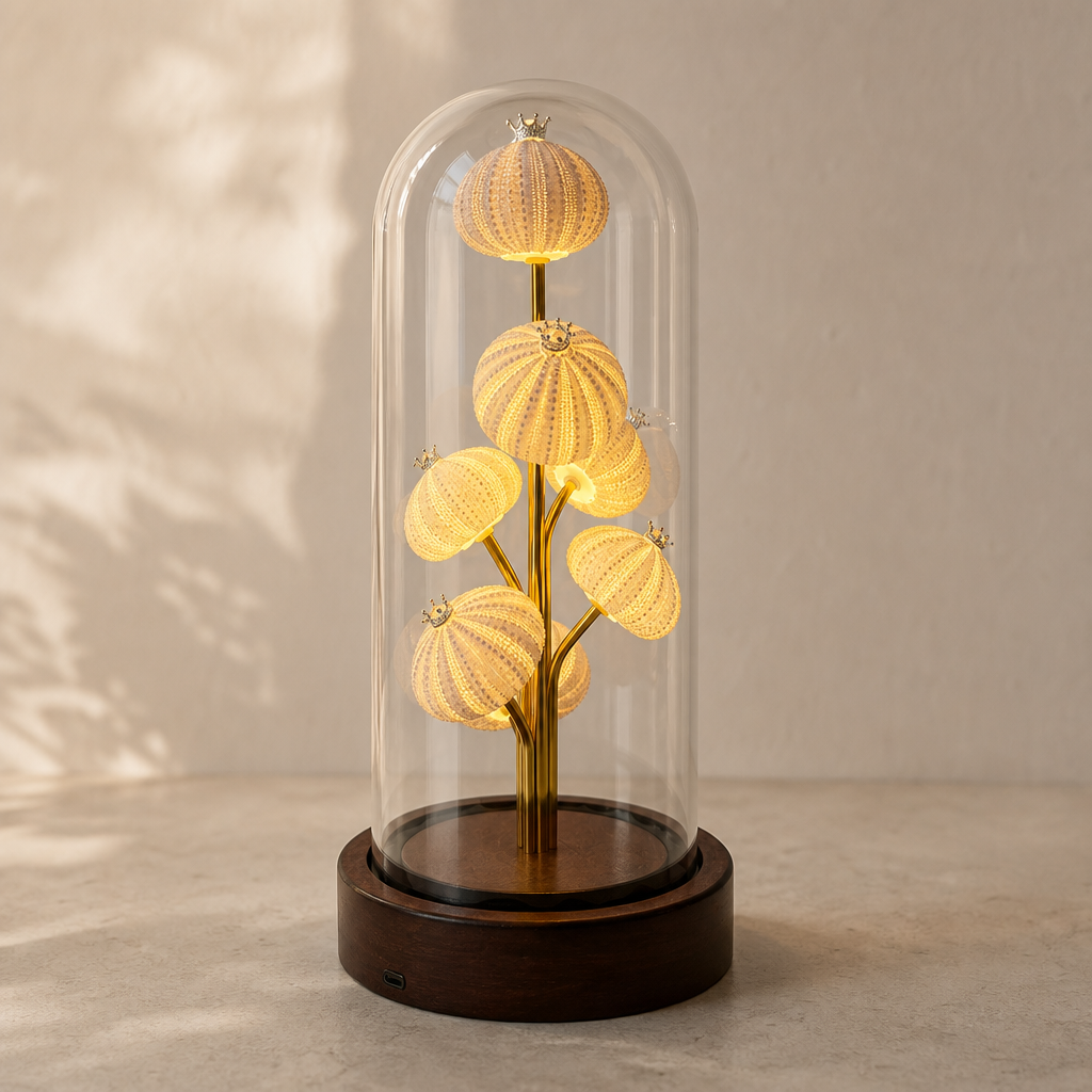 Specimen Dome Lamp | MariCove Glass Dome